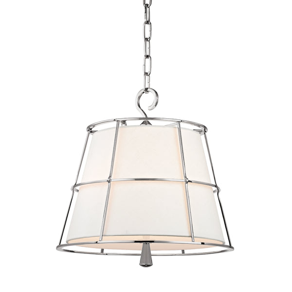 Hudson Valley - 9816-PN - Two Light Pendant - Savona - Polished Nickel from Lighting & Bulbs Unlimited in Charlotte, NC