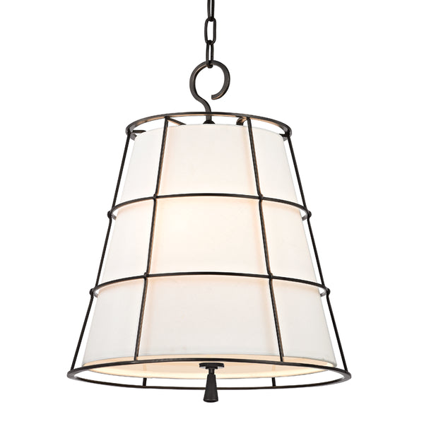 Hudson Valley - 9818-OB - Three Light Pendant - Savona - Old Bronze from Lighting & Bulbs Unlimited in Charlotte, NC