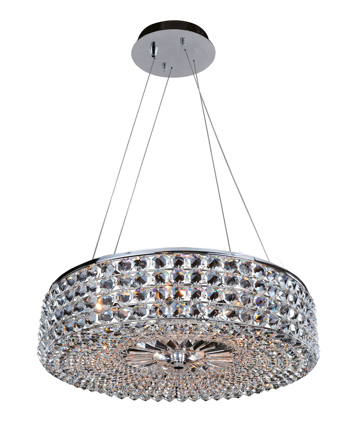 Allegri - 11752-010-FR001 - Six Light Pendant - Arche - Chrome from Lighting & Bulbs Unlimited in Charlotte, NC