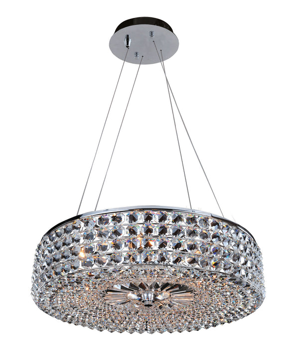 Allegri - 11752-010-FR001 - Six Light Pendant - Arche - Chrome from Lighting & Bulbs Unlimited in Charlotte, NC