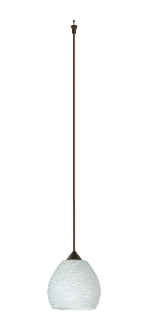 Besa - XP-560560-BR - One Light Pendant - Tay Tay - Bronze from Lighting & Bulbs Unlimited in Charlotte, NC