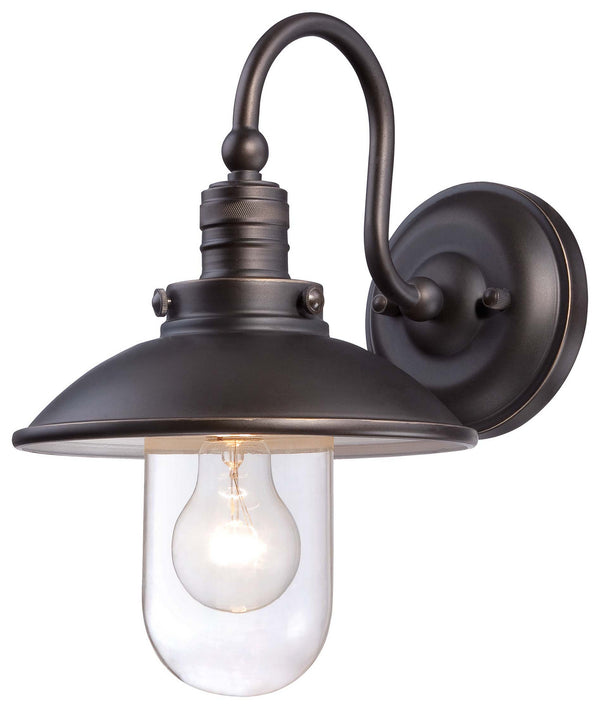 Minka-Lavery - 71163-143C - One Light Wall Mount - Downtown Edison - Oil Rubbed Bronze W/ Gold Highlights from Lighting & Bulbs Unlimited in Charlotte, NC
