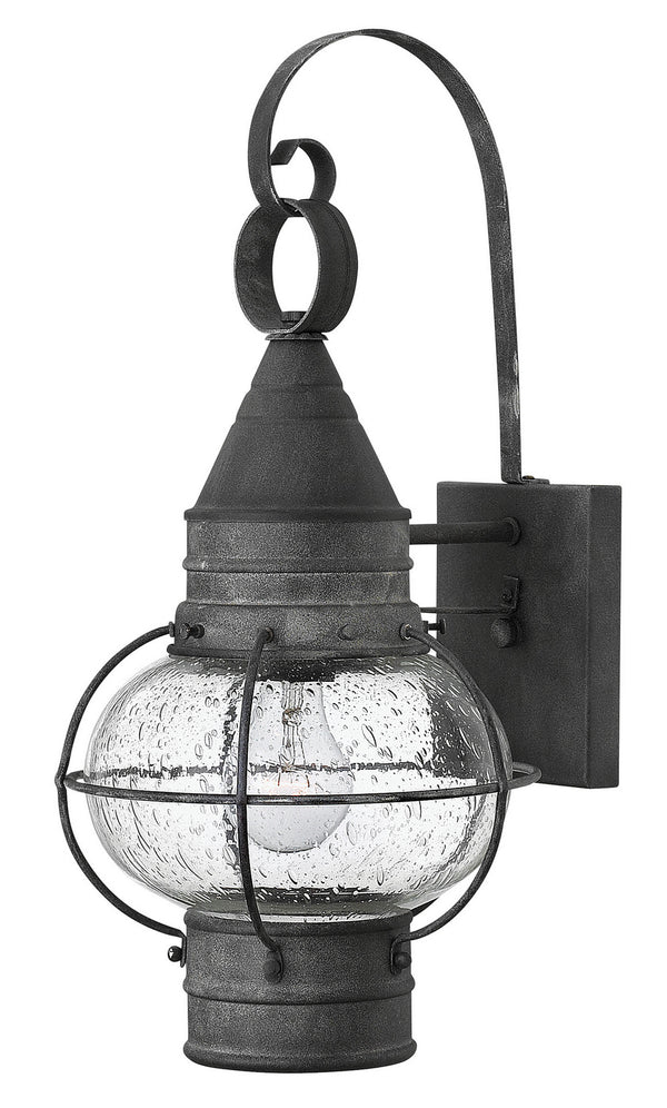 Hinkley - 2200DZ - LED Wall Mount - Cape Cod - Aged Zinc from Lighting & Bulbs Unlimited in Charlotte, NC