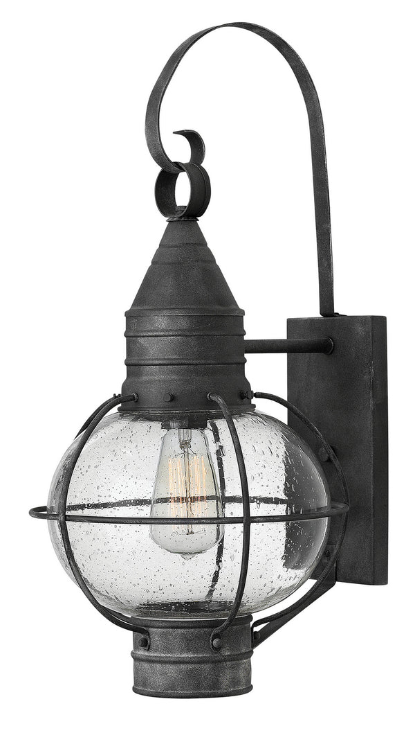 Hinkley - 2204DZ - LED Wall Mount - Cape Cod - Aged Zinc from Lighting & Bulbs Unlimited in Charlotte, NC