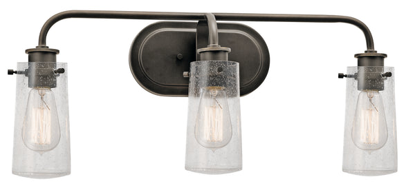 Kichler - 45459OZ - Three Light Bath - Braelyn - Olde Bronze from Lighting & Bulbs Unlimited in Charlotte, NC