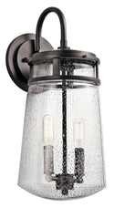 Kichler - 49496AZ - Two Light Outdoor Wall Mount - Lyndon - Architectural Bronze from Lighting & Bulbs Unlimited in Charlotte, NC