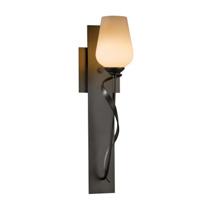 One Light Wall Sconce from the Flora Collection by Hubbardton Forge