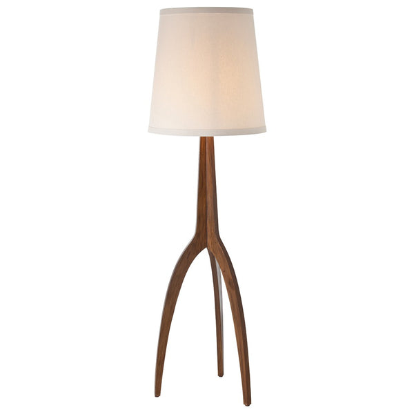 Arteriors - 76492-333 - One Light Floor Lamp - Linden - Walnut from Lighting & Bulbs Unlimited in Charlotte, NC