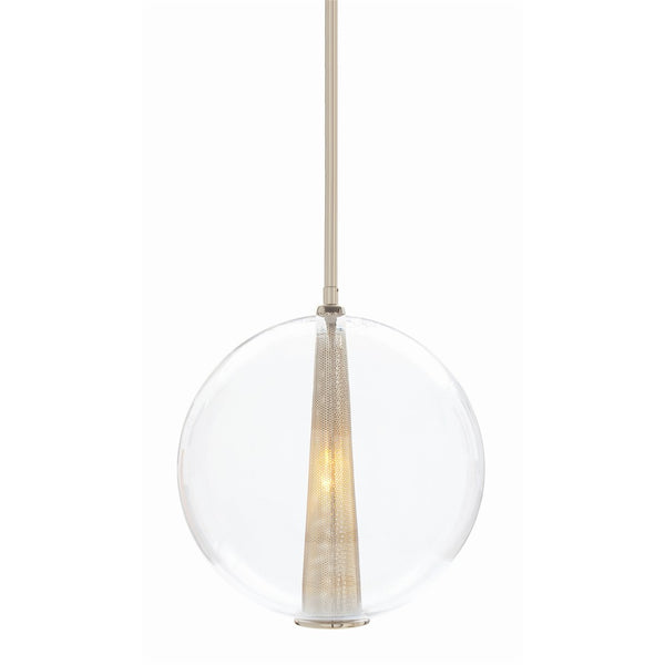 Arteriors - DK49913 - One Light Pendant - Caviar - Clear from Lighting & Bulbs Unlimited in Charlotte, NC