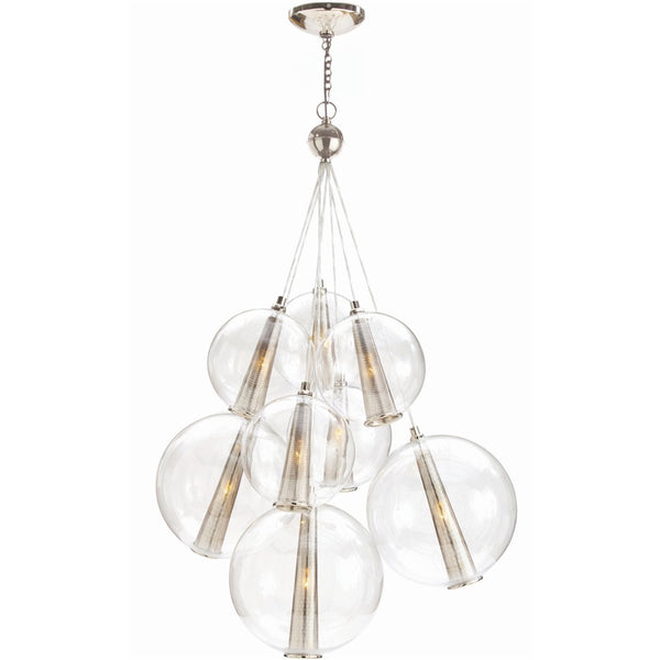 Arteriors - DK89902 - Eight Light Cluster - Caviar - Clear from Lighting & Bulbs Unlimited in Charlotte, NC