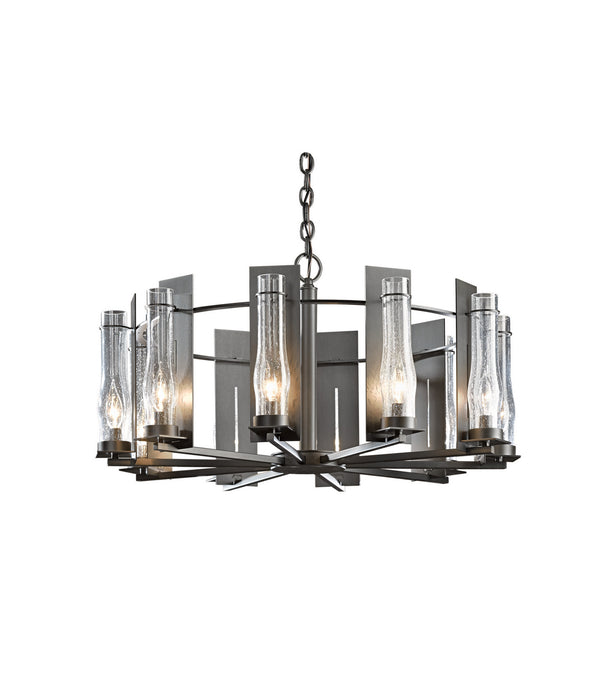 Ten Light Chandelier from the New Town Collection by Hubbardton Forge