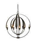 Eight Light Chandelier from the Cirque Collection by Hubbardton Forge