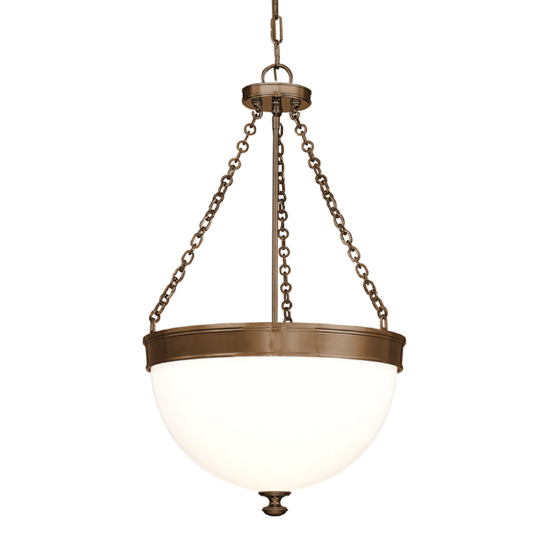 Hudson Valley - 327-HB - Three Light Pendant - Barrington - Historic Bronze from Lighting & Bulbs Unlimited in Charlotte, NC