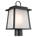 Kichler - 59107BK - One Light Outdoor Post Lantern - Noward - Black from Lighting & Bulbs Unlimited in Charlotte, NC