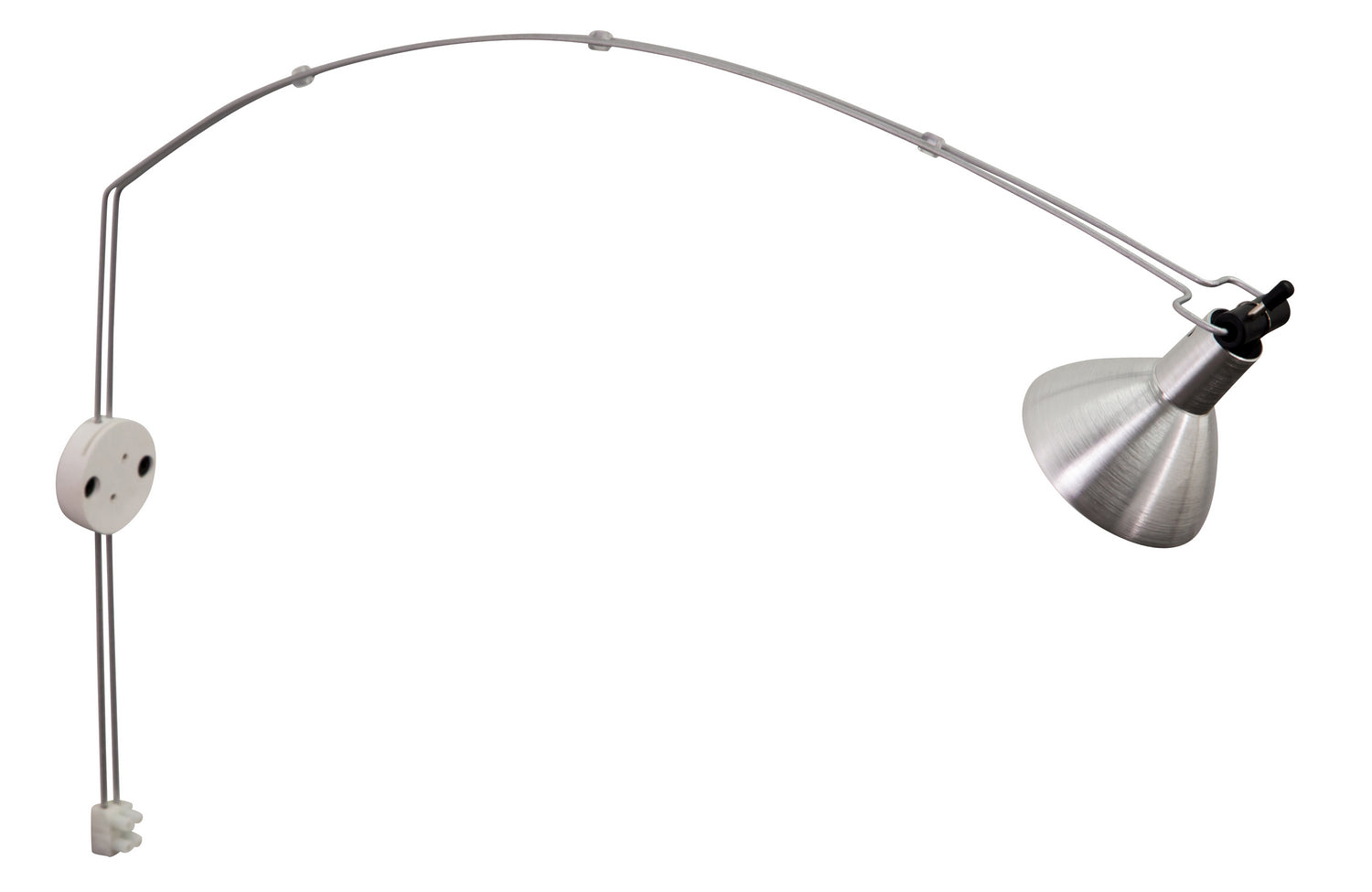 LED Picture Light from the Advent Collection in Satin Nickel Finish by  House of Troy