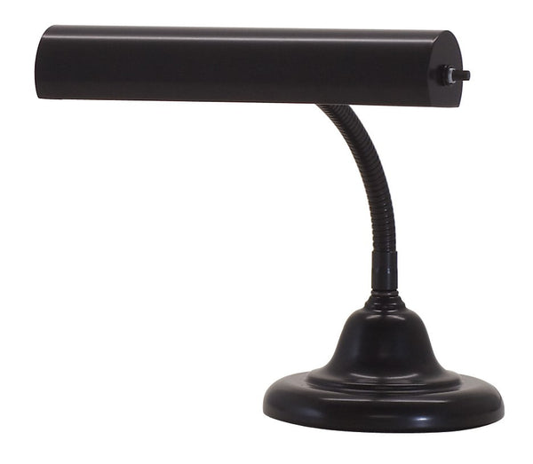 One Light Piano/Desk Lamp from the Advent Piano Collection in Black Finish by House of Troy