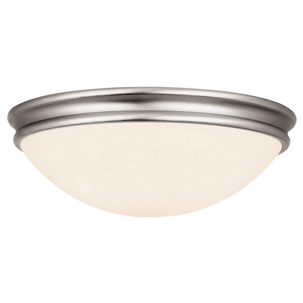 Access - 20725LEDD-BS/OPL - LED Flush Mount - Atom - Brushed Steel from Lighting & Bulbs Unlimited in Charlotte, NC