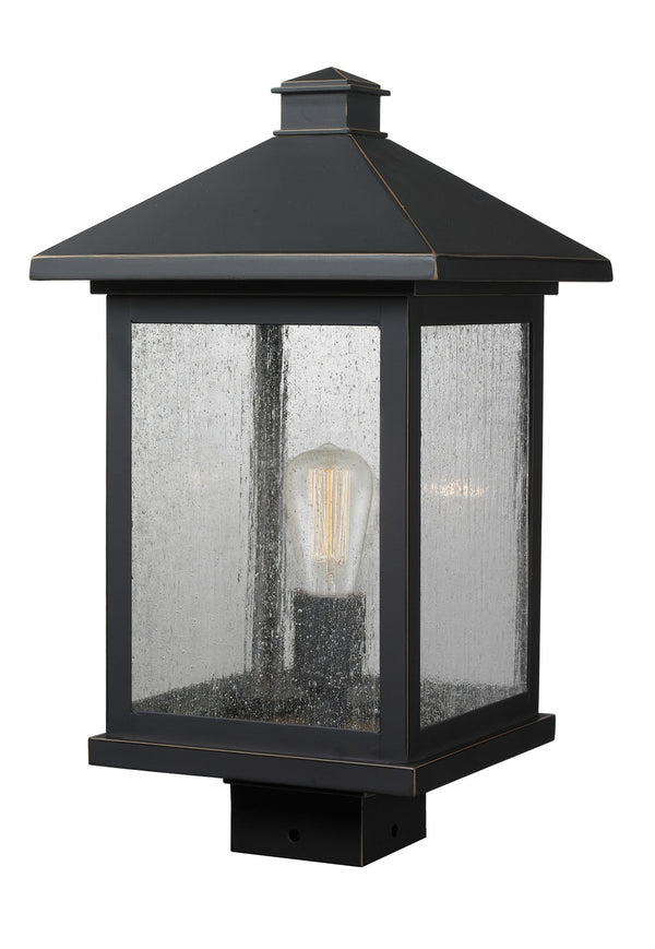 Z-Lite - 531PHBS-ORB - One Light Outdoor Post Mount - Portland - Oil Rubbed Bronze from Lighting & Bulbs Unlimited in Charlotte, NC