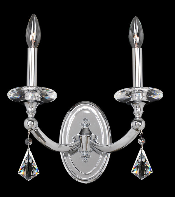 Allegri - 012122-010-FR001 - Two Light Wall Bracket - Floridia - Chrome from Lighting & Bulbs Unlimited in Charlotte, NC