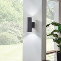 LED Outdoor Wall Mount from the No Family Collection in Textured Black Finish by Kichler