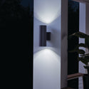 LED Outdoor Wall Mount from the No Family Collection in Textured Black Finish by Kichler