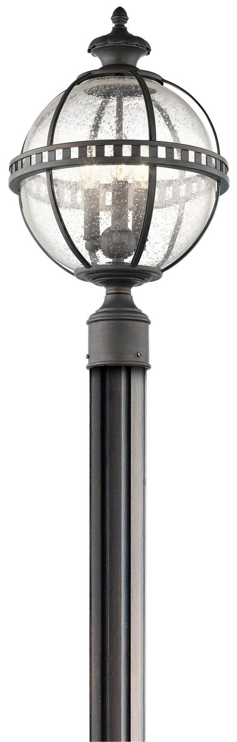 Kichler - 49604LD - Three Light Outdoor Post Mount - Halleron - Londonderry from Lighting & Bulbs Unlimited in Charlotte, NC