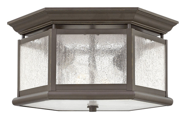 Hinkley - 1683OZ - LED Flush Mount - Edgewater - Oil Rubbed Bronze from Lighting & Bulbs Unlimited in Charlotte, NC