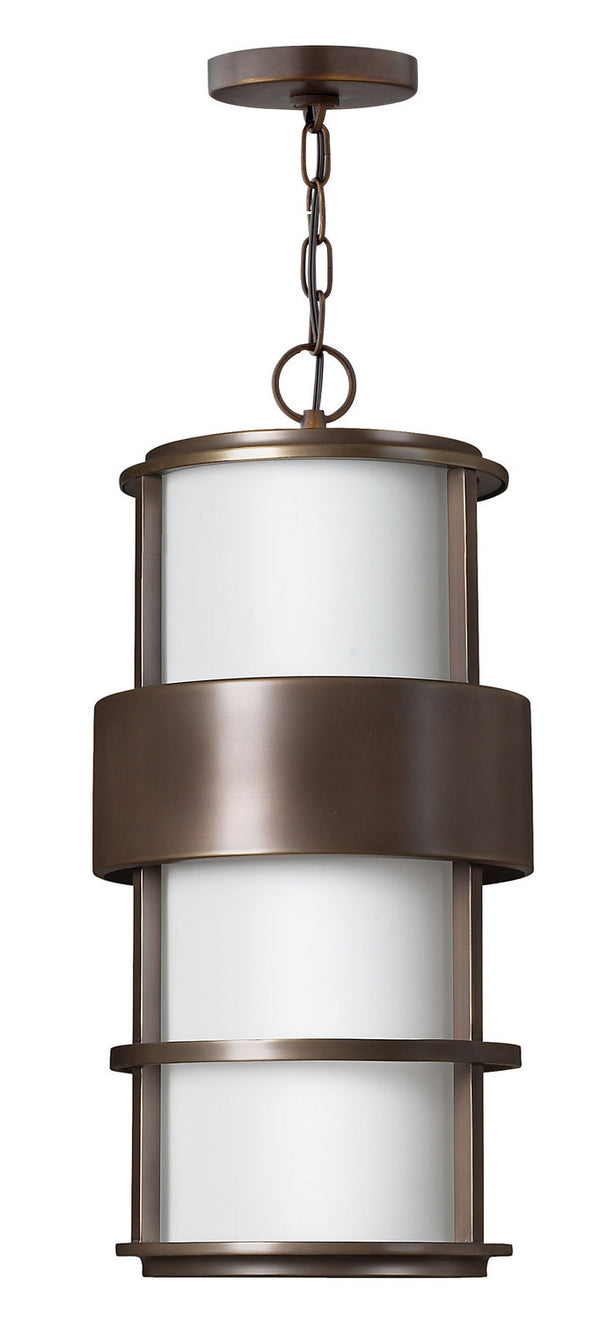 Hinkley - 1902MT-LED - LED Hanging Lantern - Saturn - Metro Bronze from Lighting & Bulbs Unlimited in Charlotte, NC