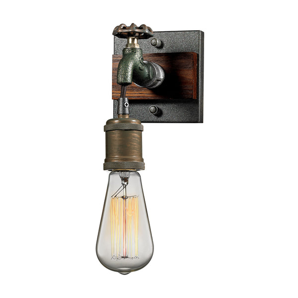 ELK Home - 14280/1 - One Light Wall Sconce - Jonas - Multi Tone Weathered from Lighting & Bulbs Unlimited in Charlotte, NC