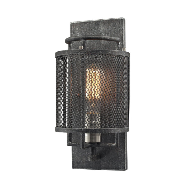 ELK Home - 31235/1 - One Light Wall Sconce - Slatington - Brushed Nickel from Lighting & Bulbs Unlimited in Charlotte, NC