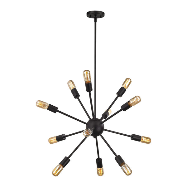ELK Home - 46231/12 - 12 Light Chandelier - Delphine - Oil Rubbed Bronze from Lighting & Bulbs Unlimited in Charlotte, NC