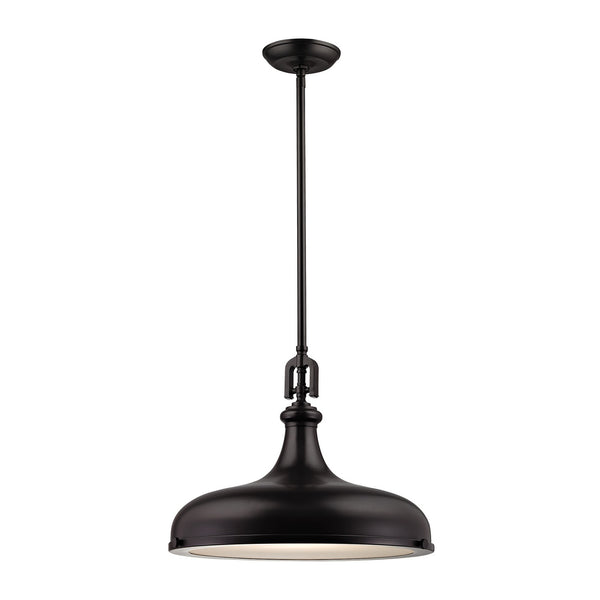 ELK Home - 57062/1 - One Light Pendant - Rutherford - Oil Rubbed Bronze from Lighting & Bulbs Unlimited in Charlotte, NC