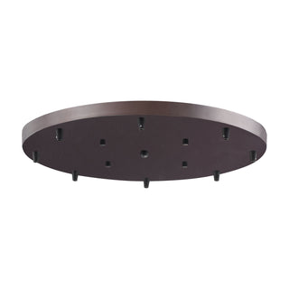 ELK Home - 8R-OB - Eight Light Pan - Pendant Options - Deep Rust from Lighting & Bulbs Unlimited in Charlotte, NC