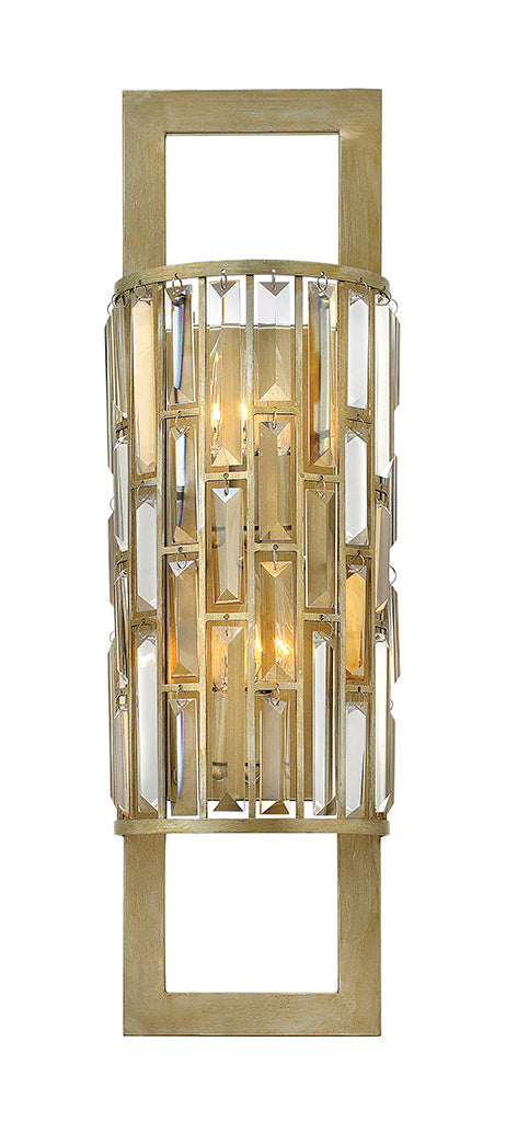 Fredrick Ramond - FR33730SLF - LED Wall Sconce - Gemma - Silver Leaf from Lighting & Bulbs Unlimited in Charlotte, NC