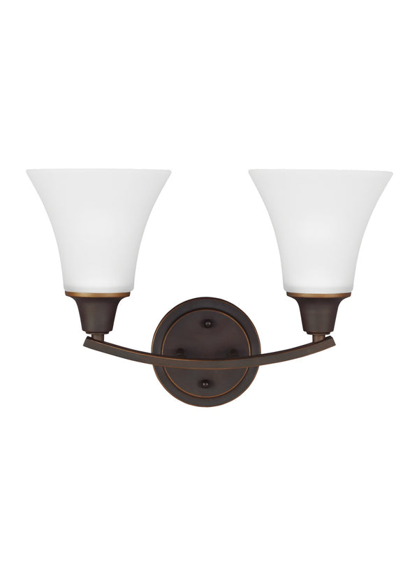 Generation Lighting - 4413202-715 - Two Light Wall / Bath - Metcalf - Autumn Bronze from Lighting & Bulbs Unlimited in Charlotte, NC