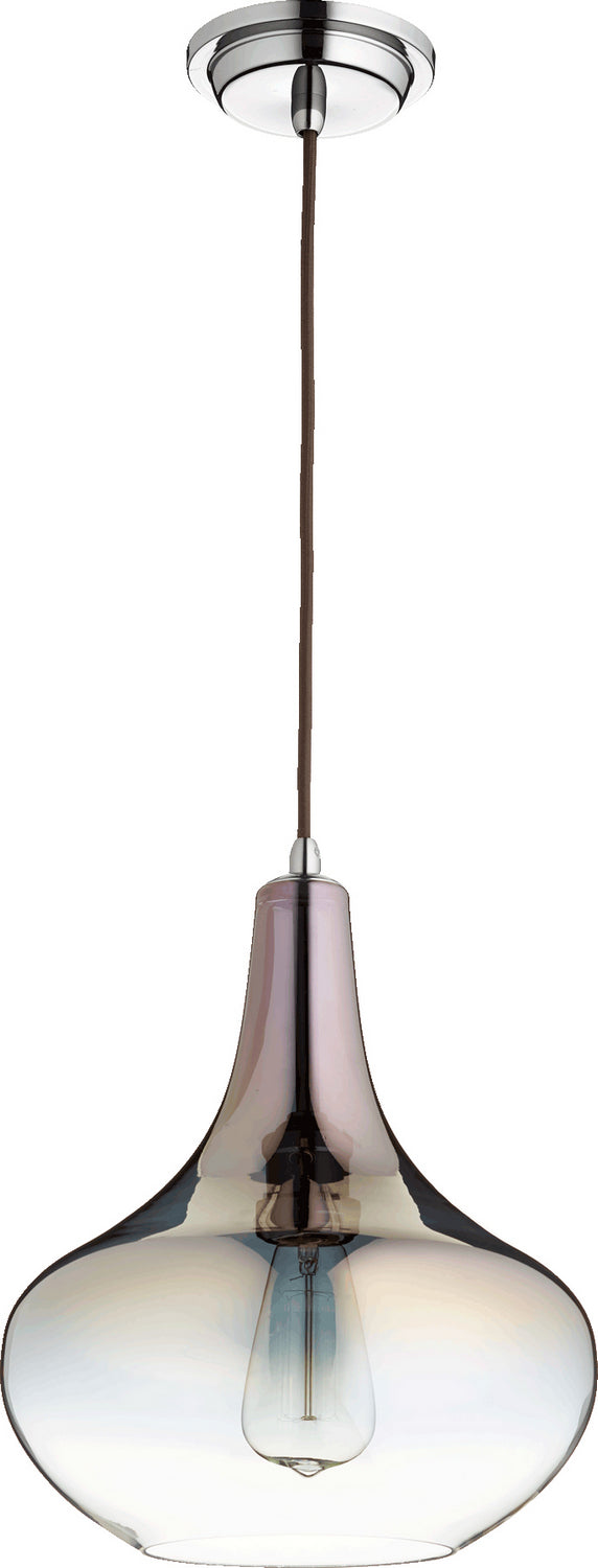 Quorum - 8004-1311 - One Light Pendant - 8004 Filament Pendants - Gunmetal w/ Coffee Ombre from Lighting & Bulbs Unlimited in Charlotte, NC