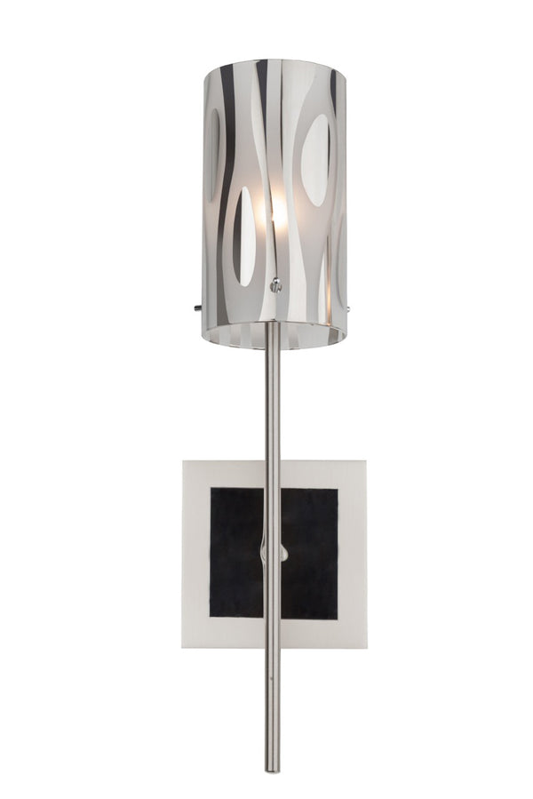 Varaluz - AC1071 - One Light Wall Sconce - Chroman Empire - Chrome from Lighting & Bulbs Unlimited in Charlotte, NC