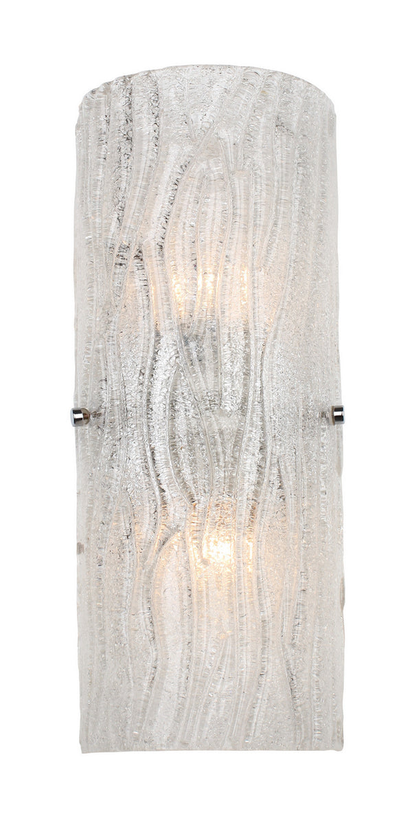 Varaluz - AC1102 - Two Light Wall Sconce - Brilliance - Chrome from Lighting & Bulbs Unlimited in Charlotte, NC