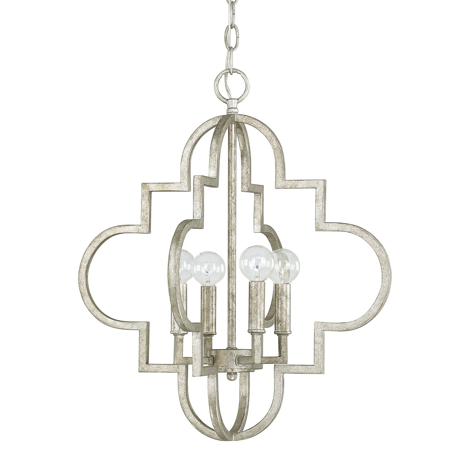 Capital Lighting - 4541AS - Four Light Pendant - Ellis - Antique Silver from Lighting & Bulbs Unlimited in Charlotte, NC