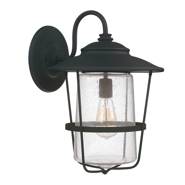 Capital Lighting - 9603BK - One Light Outdoor Wall Lantern - Creekside - Black from Lighting & Bulbs Unlimited in Charlotte, NC