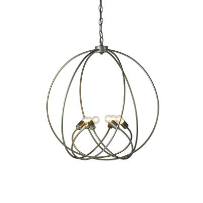 Six Light Chandelier from the Orb Collection by Hubbardton Forge