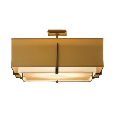 Four Light Semi-Flush Mount from the Exos Collection by Hubbardton Forge