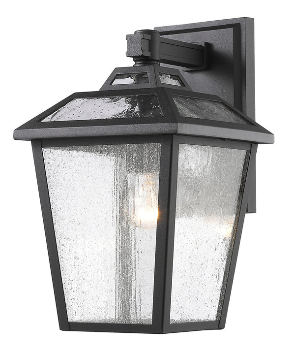 Z-Lite - 539S-BK - One Light Outdoor Wall Sconce - Bayland - Black from Lighting & Bulbs Unlimited in Charlotte, NC