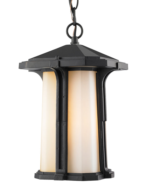 Z-Lite - 542CHB-BK - One Light Outdoor Chain Mount Ceiling Fixture - Harbor Lane - Black from Lighting & Bulbs Unlimited in Charlotte, NC