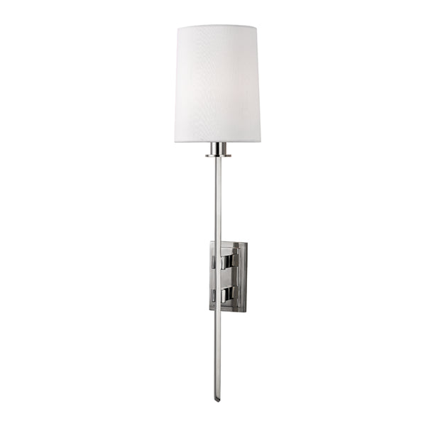Hudson Valley - 3411-PN - One Light Wall Sconce - Fredonia - Polished Nickel from Lighting & Bulbs Unlimited in Charlotte, NC