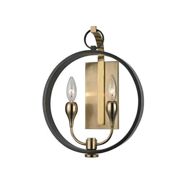 Hudson Valley - 6702-AOB - Two Light Wall Sconce - Dresden - Aged Old Bronze from Lighting & Bulbs Unlimited in Charlotte, NC