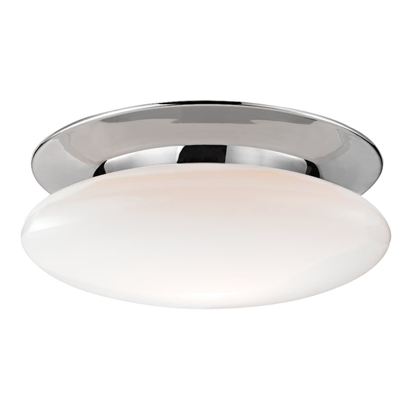 Hudson Valley - 7018-PC - LED Flush Mount - Irvington - Polished Chrome from Lighting & Bulbs Unlimited in Charlotte, NC