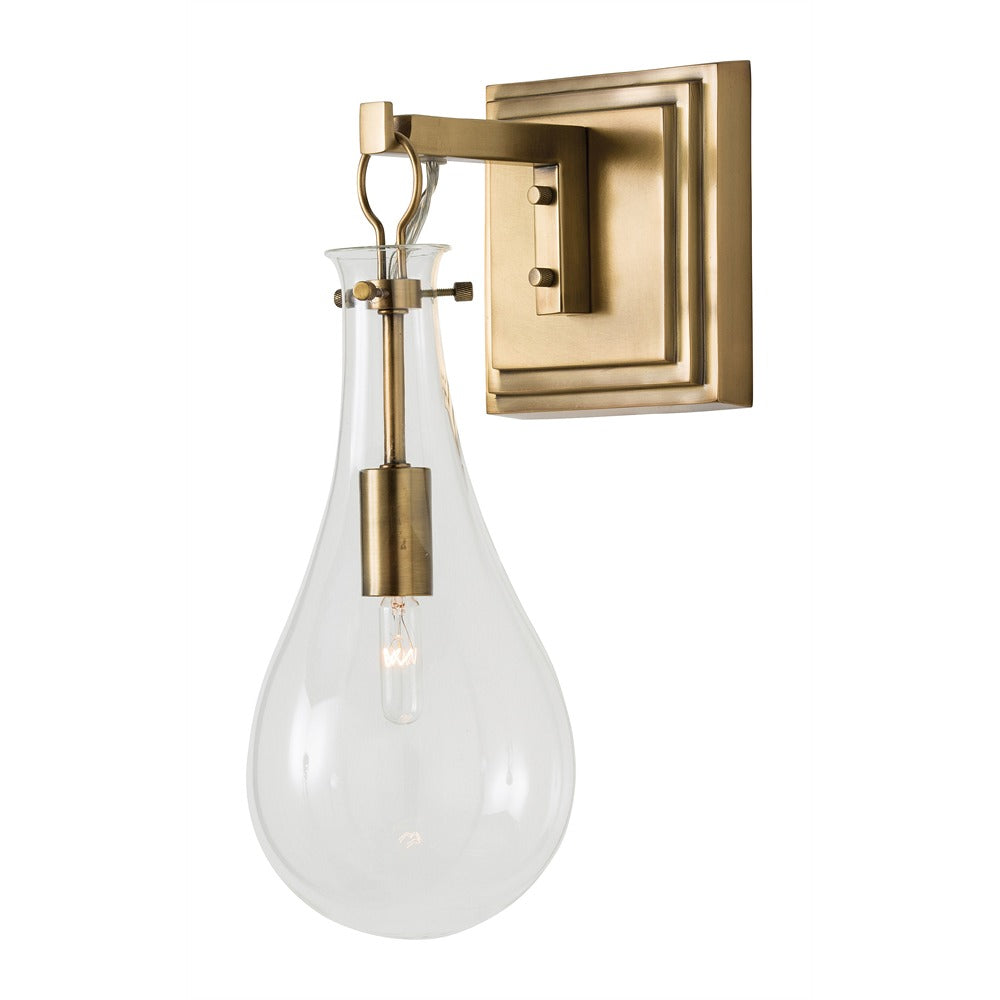 Arteriors - 49986 - One Light Wall Sconce - Sabine - Antique Brass from Lighting & Bulbs Unlimited in Charlotte, NC