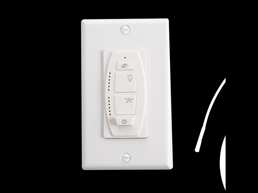 Kichler - 370036IVTR - 6 Speed DC Wall Transmitter - Accessory - Ivory from Lighting & Bulbs Unlimited.