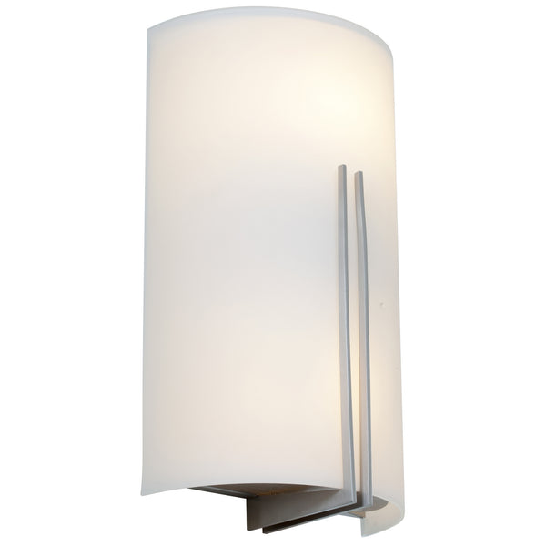 Access - 20446LEDD-BS/WHT - LED Wall Fixture - Prong - Brushed Steel from Lighting & Bulbs Unlimited in Charlotte, NC
